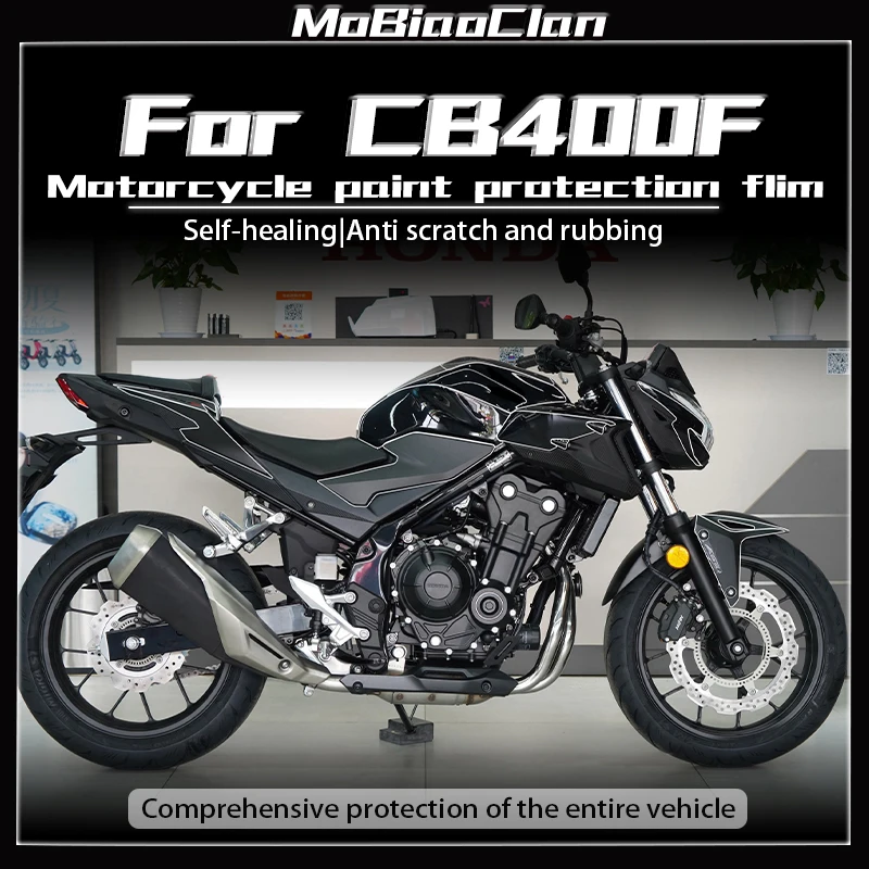 

CB400F PPF TPU Paint Protective Film KIT For HONDA CB 400 F 21 22Motorcycle Accessories Transparent Protection Film Body Sticker