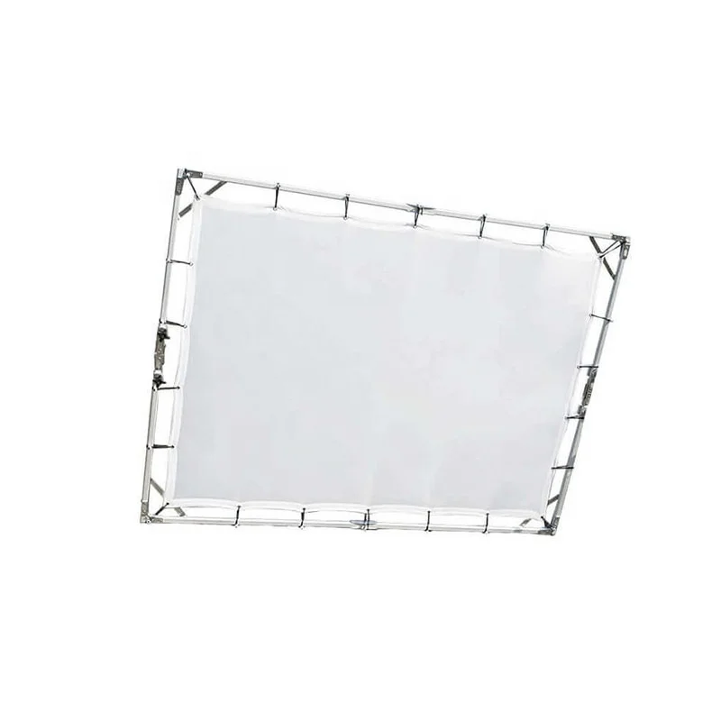 Portable Butterfly Diffuser Reflector Frame Light Modifier Panel Collapsible Sun Scrim Kit 1.5*2m