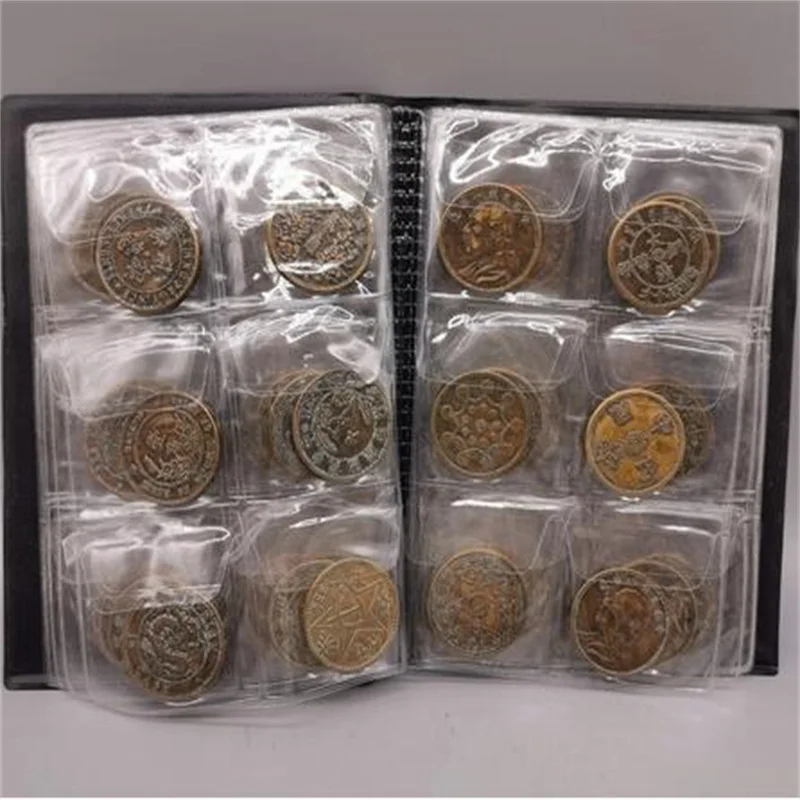 

Chinese Collectible Coins Ancient Commemorative Coins Art Crafts Commemorative Badges Set Crafts Art Collection Book Gifts