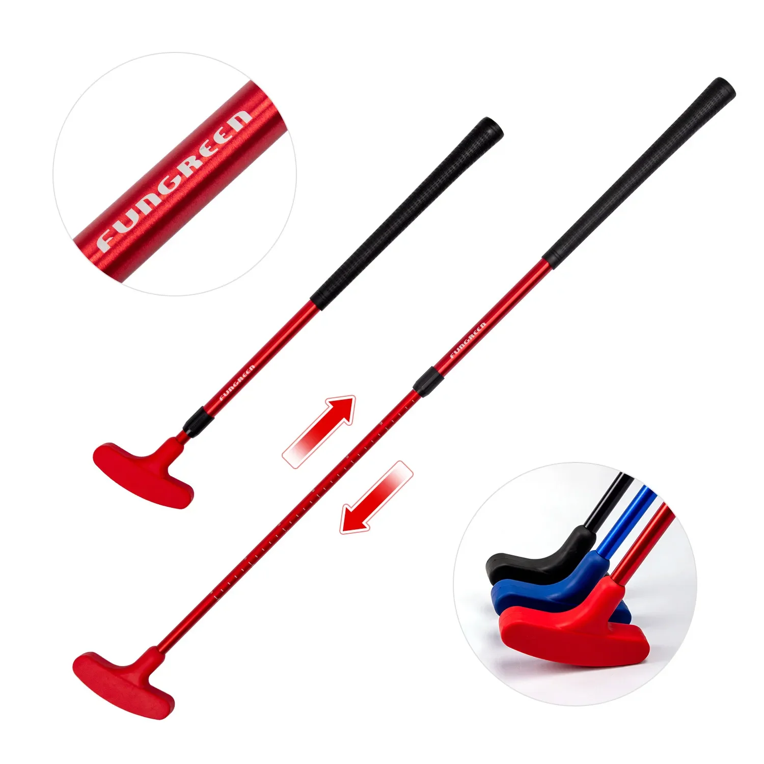 

Adjustable Length Golf Putter Putting Practice Club for Adult Kids Assembleable Golf Putters