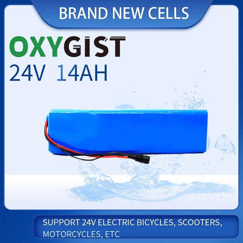 

24V Scooter Lithium Battery Brand New A Product 18650 25.2V 14Ah High Power Battery Pack 25A BMS For Electric Bicycle Wheelhair
