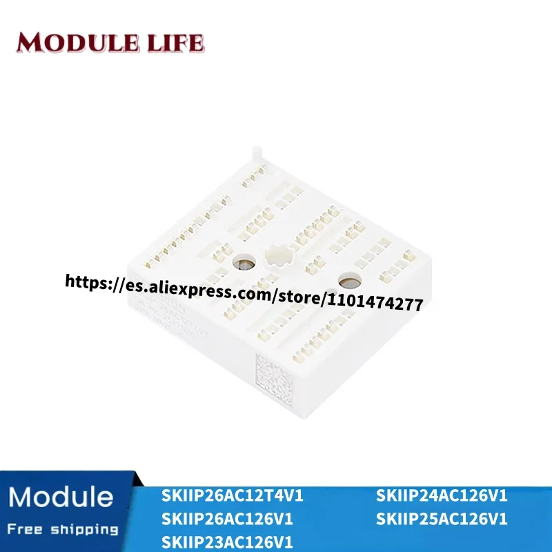 

SKIIP26AC12T4V1 SKIIP26AC126V1 SKIIP23AC126V1 SKIIP24AC126V1 SKIIP25AC126V1 IGBT NEW AND ORIGINAL MODULE