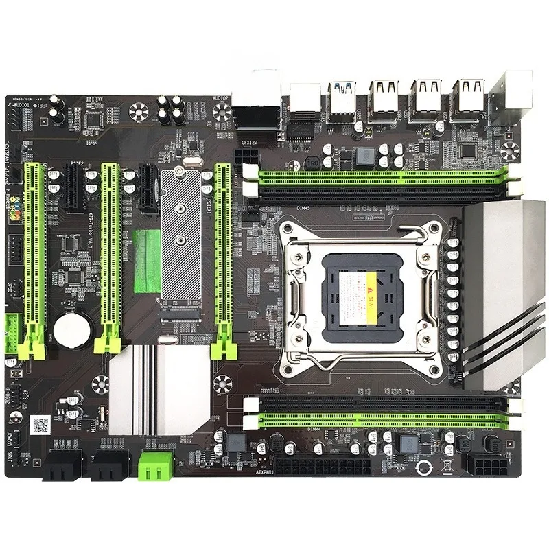 

Parts for X79T computer main board V6 version CPU set E5-2689 octa-core 16-wire 16G memory chicken main board set