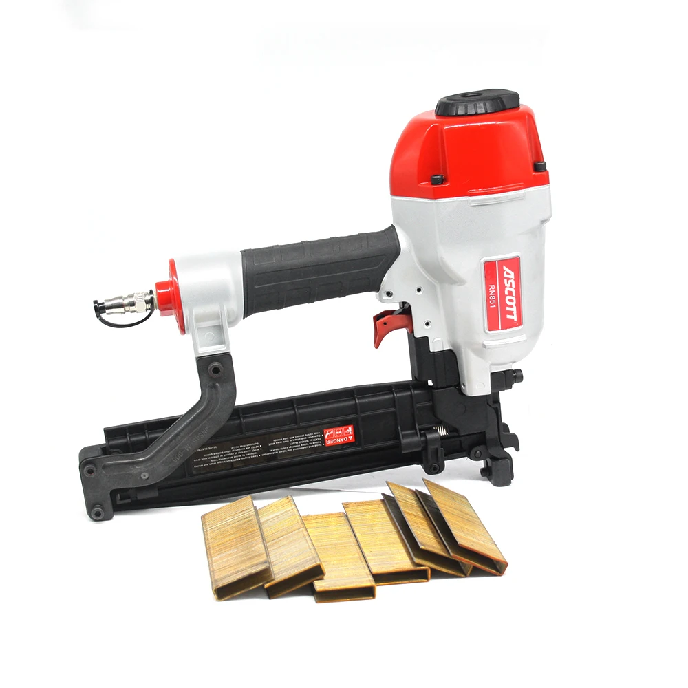 

Промышленные 160 скоб 25-50 мм 16ga, средняя Корона, пневматический пистолет для гвоздей N851, алюминиевый воздушный степлер для поддонов, мебели