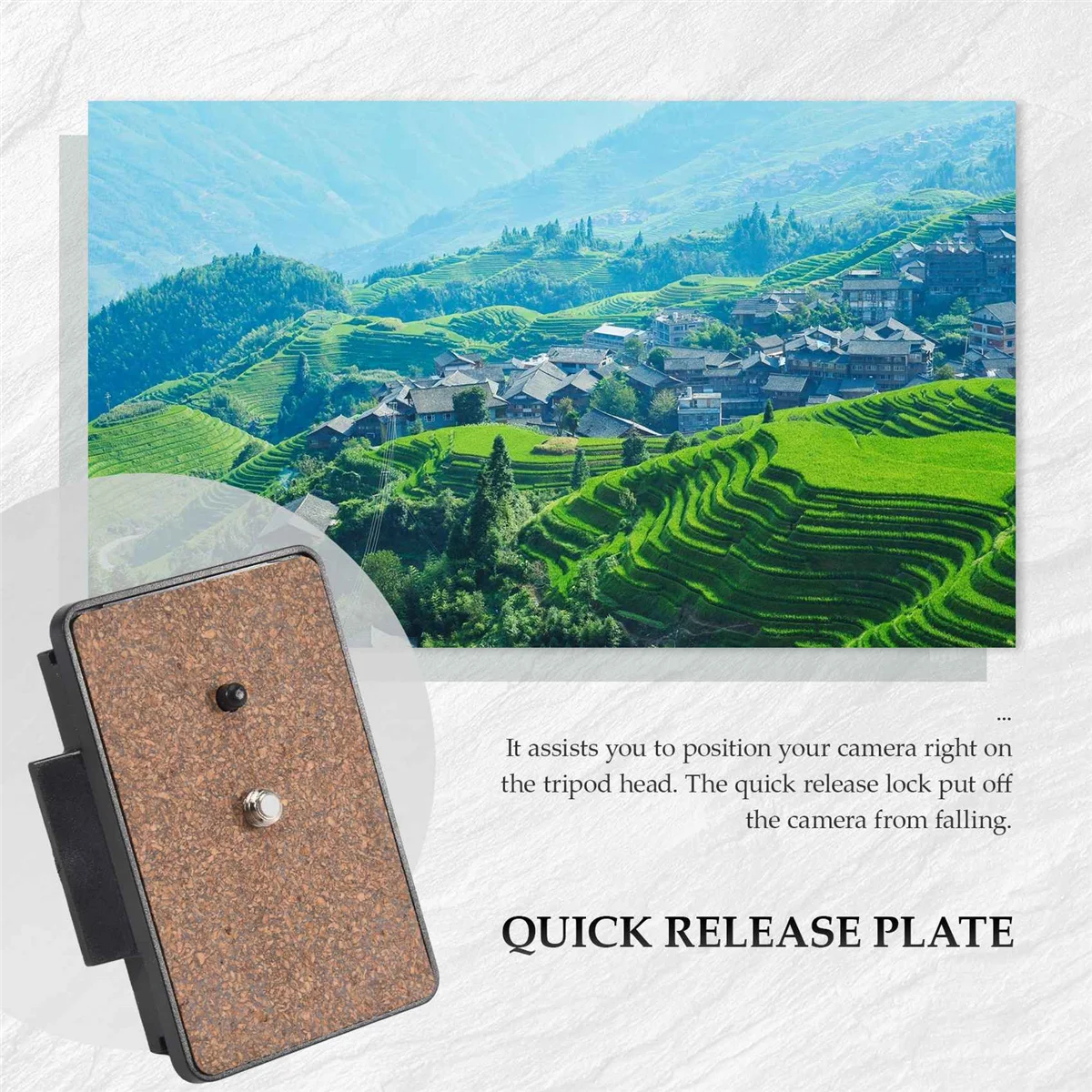 POSV-New Quick Release Plate for QB-6RL PH-368 PH-268R /288R VCT-870RM DC70