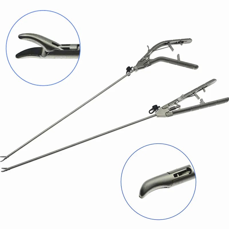 Titanium Needle holder forceps Laparoscopic surgical instruments Laparoscopic Simulation Training Instruments