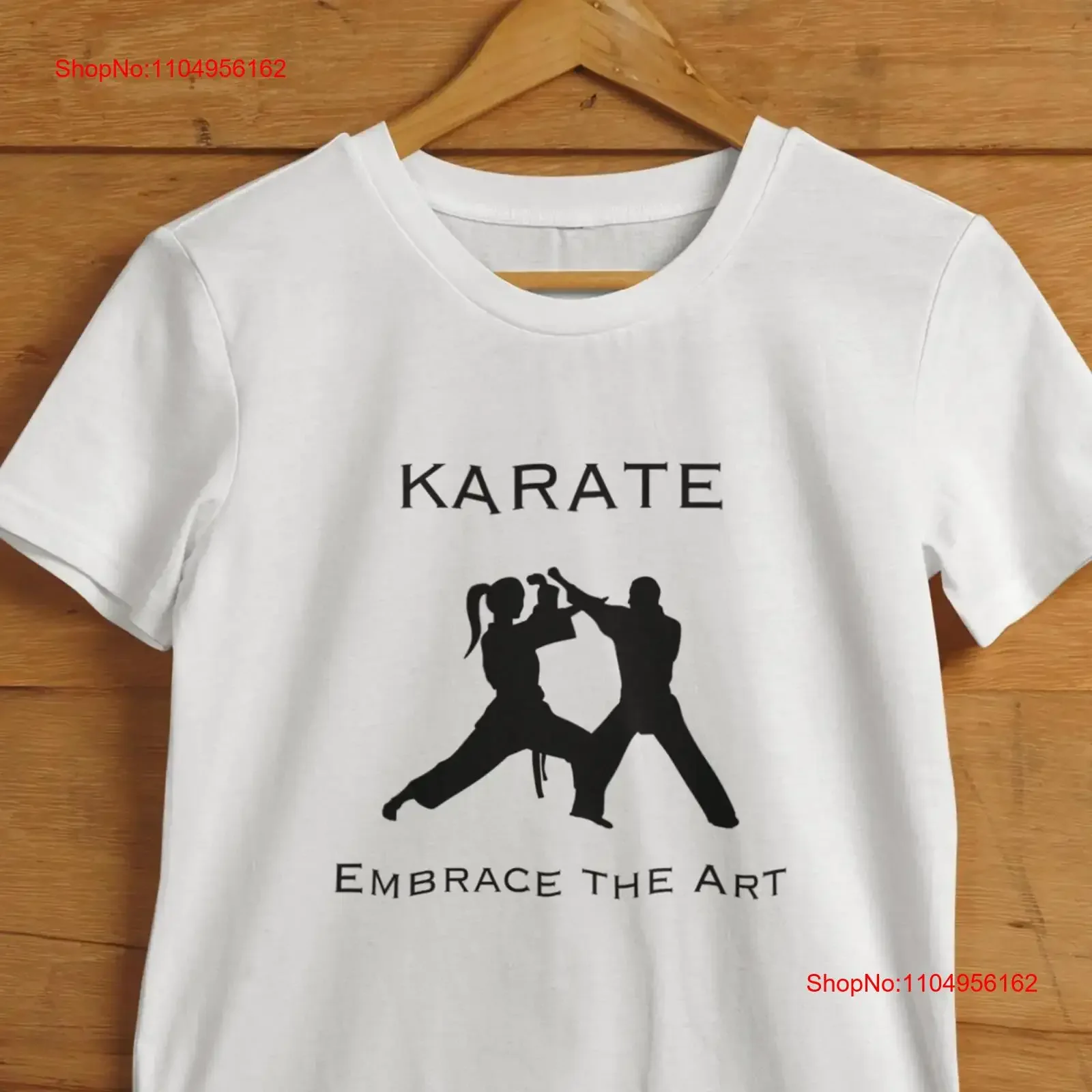 

Футболка Karate Embrace the Art, студенческий инструктор для боевых искусств Sensei, винтажная, универсальная, растянутая, дышащая, модная