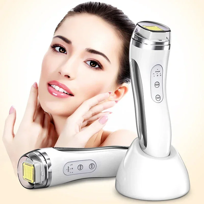 Massageador de beleza com matriz de pontos, remoção de rugas rf, radiofrequência, lifting facial, aperto corporal, spa, dispositivo de massagem facial, salão de beleza