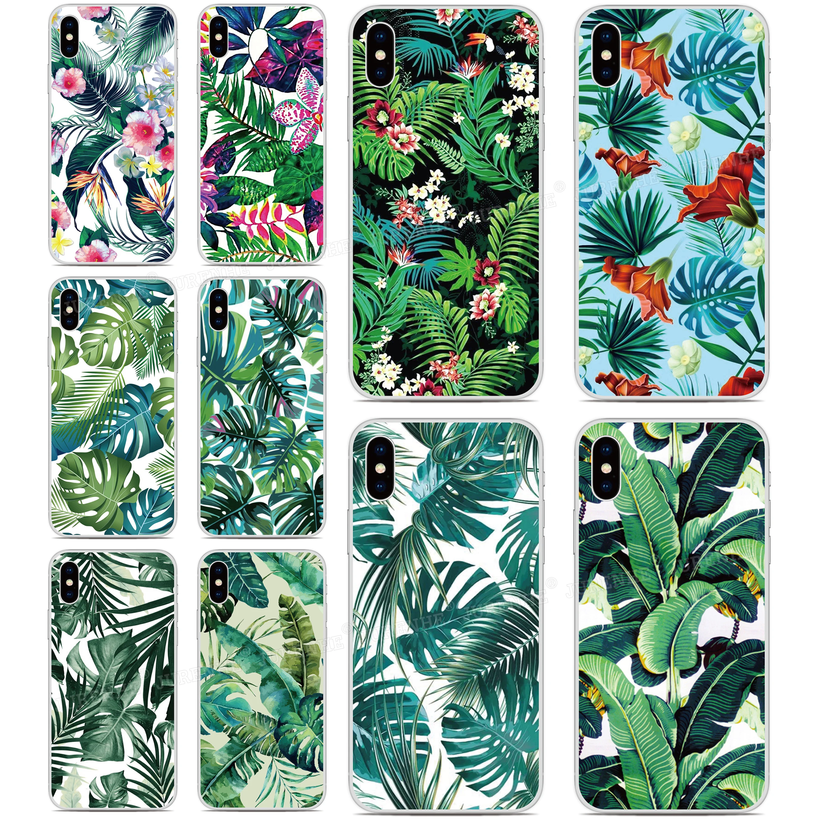 Tropical Leaf Phone Case For UMIDIGI Note 90 G9 G6 G5A G5 Mecha G3 Plus Max A15 A15C A15T A9 A13 Pro Max 5G Bison X20 GT Cover