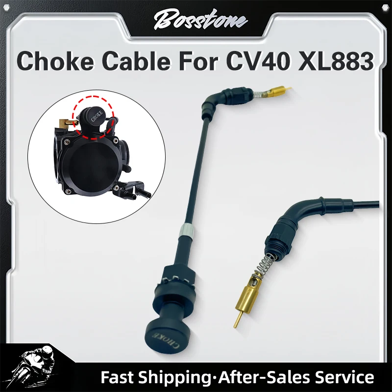 Choke Cable Wire Harness Durable For HSR42 45 28 CV40 XL883 XLH1200 426232 990-662-002 N189.192 VM14 241640-12001