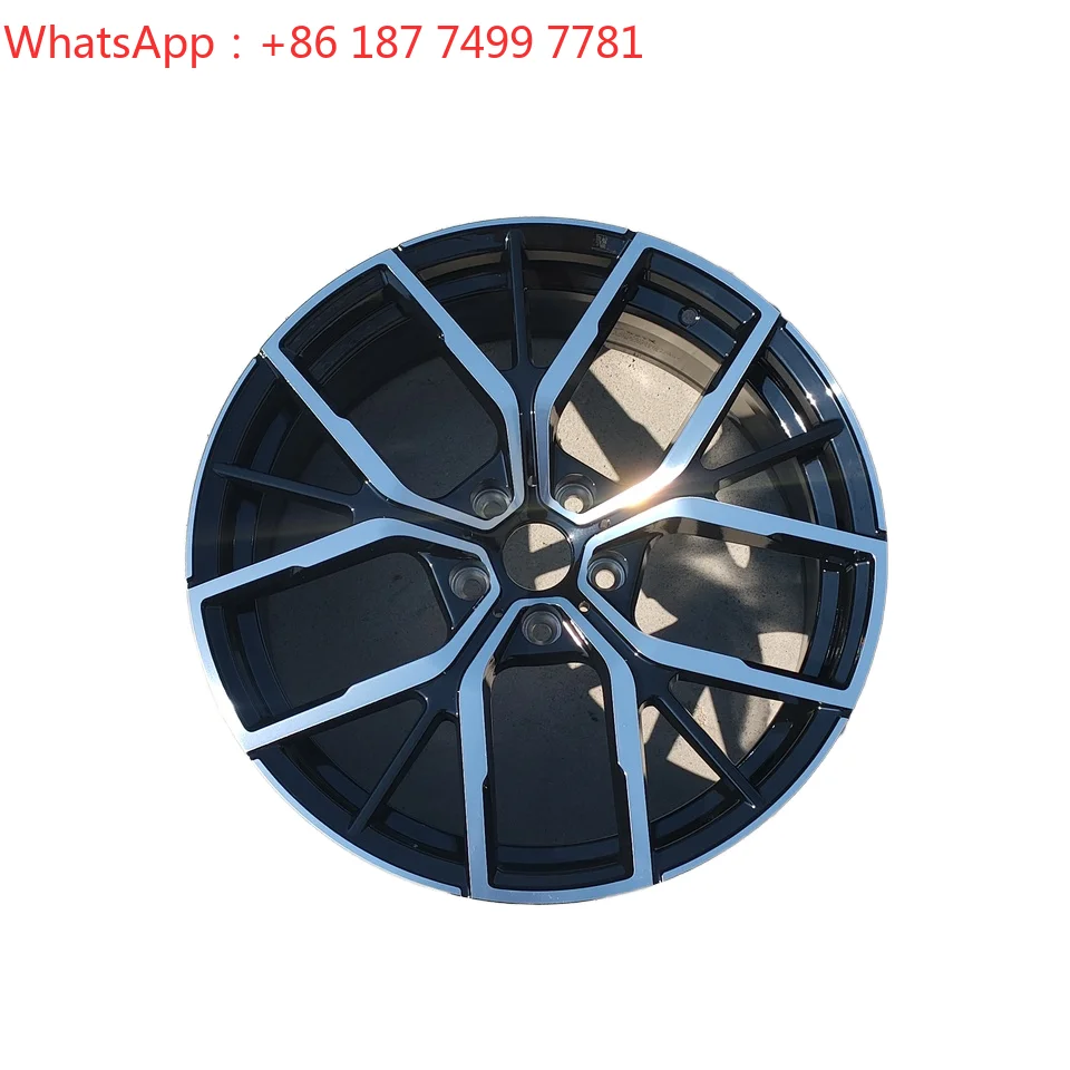 

For F30 E46 320 Car Rim 19 Inch Glossy Black Machined Surface Aluminum Alloy Passenger Car Wheels 5X120 PCD 5x112mm_mm