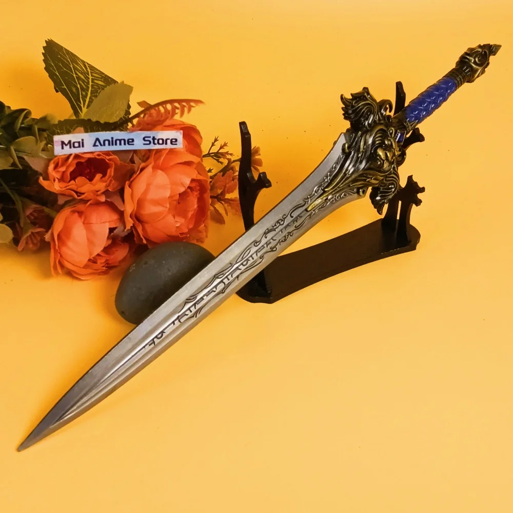 

28 см металлический лев сердце катана самурай игрушечное лезвие аниме World of Warcraft косплей нож ниндзя реальный размер японская игрушка катана в подарок
