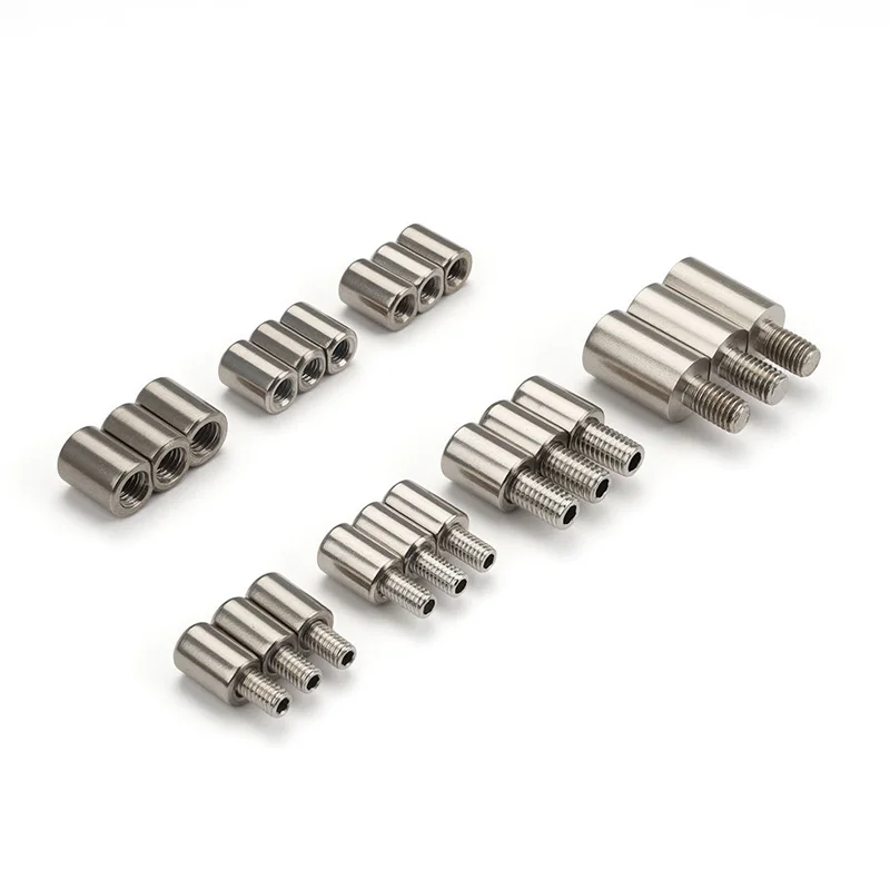 M6/M8 Triple Hinge Chassis Cabinet Internal External Thread Triple Hinge Electrical Cabinet Door 201/304 Stainless Steel Hinge