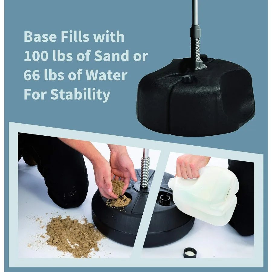 حقيبة ملاكمة قابلة للتعديل مع حامل للمراهقين والكبار مثالية لتدريب الملاكمة وحقيبة سرعة ممارسة تخفيف التوتر وO