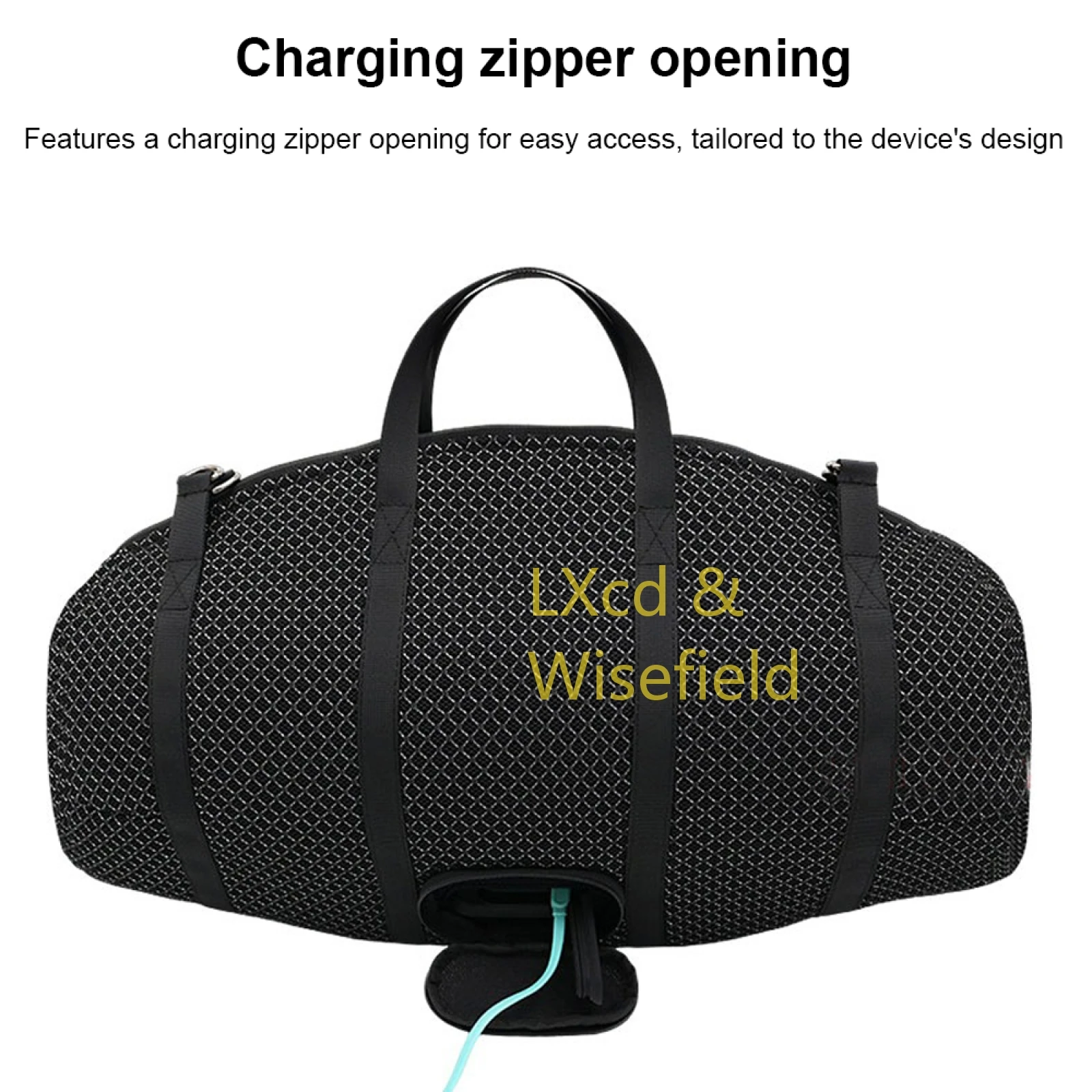 Mais novo portátil sem fio bluetooth-compatível bolsas de tecido de transmissão de som para jbl boombox 4 alto-falante saco de armazenamento