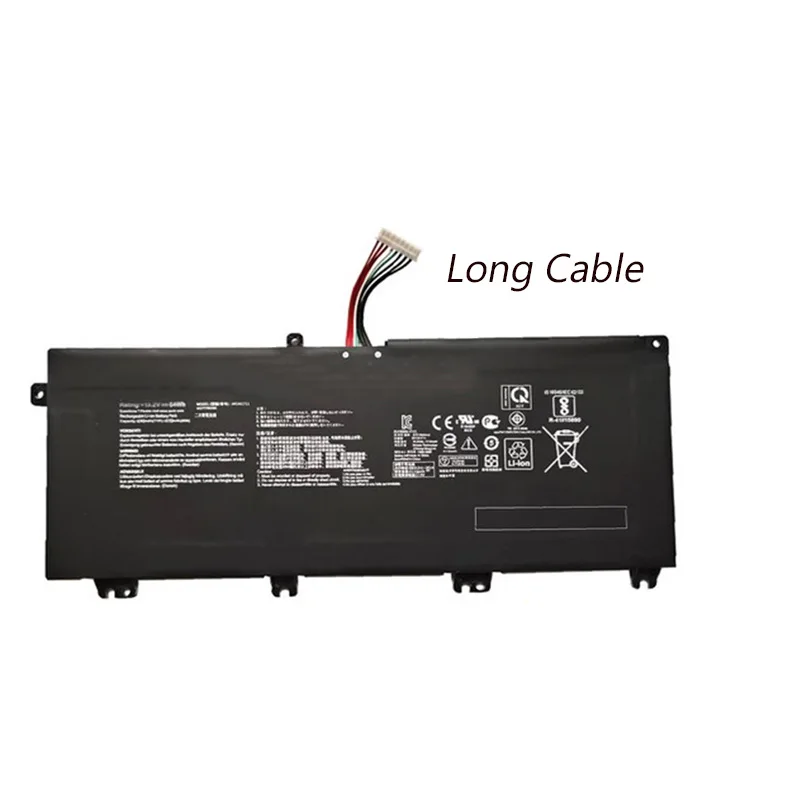 Imagem -03 - Bateria B41n1711 do Portátil de 15.2v 64wh para Asus Rog Strix Zx63 Zx63vd Zx73vm Gl703 Fx705d Fx705 Gl503ge Gl703vm Gl703vd Gl703ge
