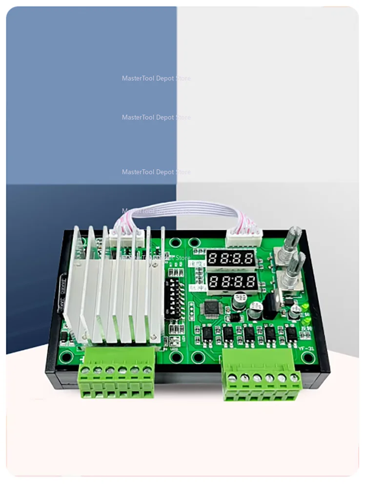 YF-31 stepper motor control board driver speed regulation forward and reverse delay cycle limit 42 57 set programmable