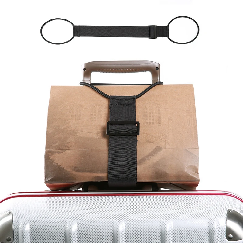 Adjustable Elastic Luggage Strap Carrier Strap Baggage Bungee Luggage Belts Suitcase Belt Travel Security Carry On Straps