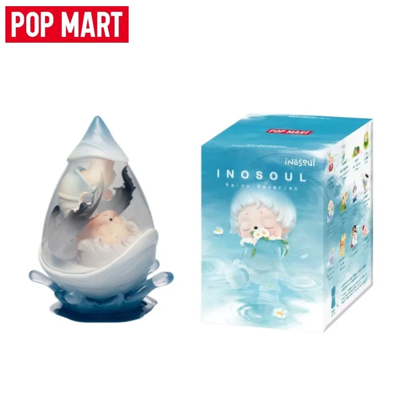 

POPMART Inosoul Rainy Reveries Series Blind Box Original Lovely Figure Cute Collectible Desk Decor Toy Gift For Adult Collectors