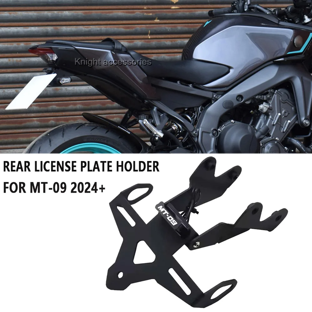 

MT09 Motorcycle Rear License Plate Holder with Lightweight Tail Tidy Fender Eliminator For MT09 MT-09 MT 09 mt09 2024 2025