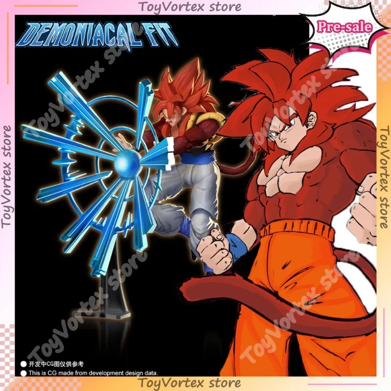 Figurine Demoniacal Fit SSJ4 Gogeta Dragon Ball GT 3.0, modèle Super Saiyan 4 Gogeta, jouet à collectionner SHF