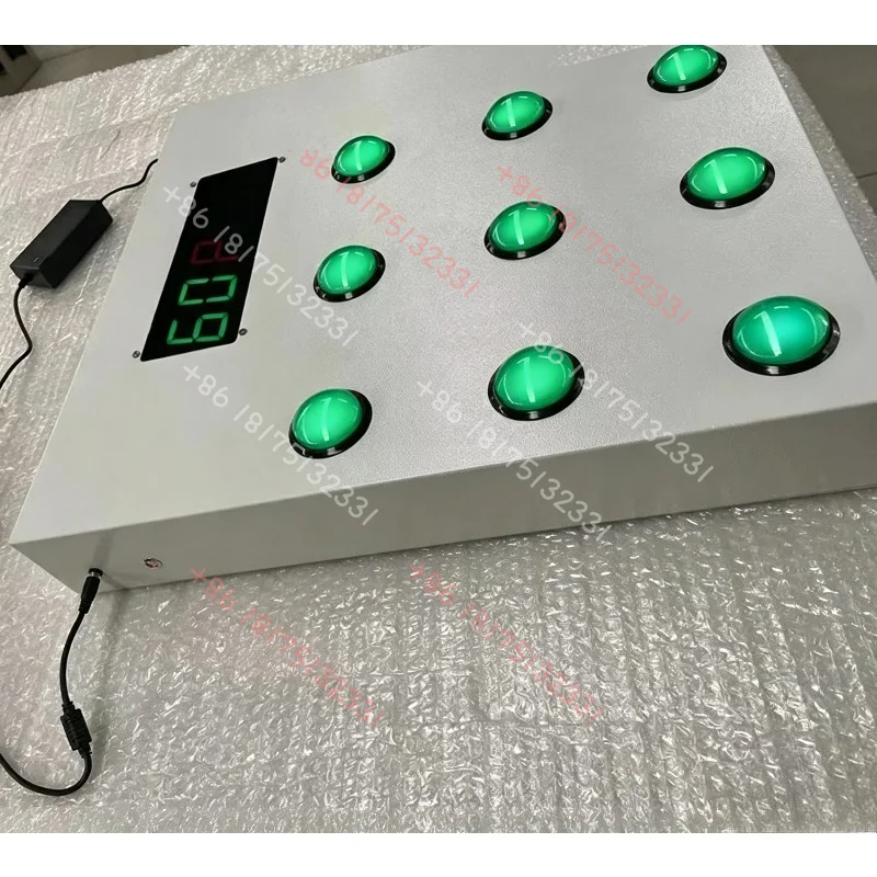 Desktop Whack-A-Mole Reaction Trainer Paipaile Game Machine Warm-up Training Activity Props
