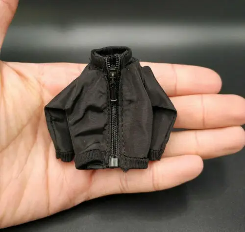 P5-1 -1  1/12 Scale SHF Black Jacket Coat for 6