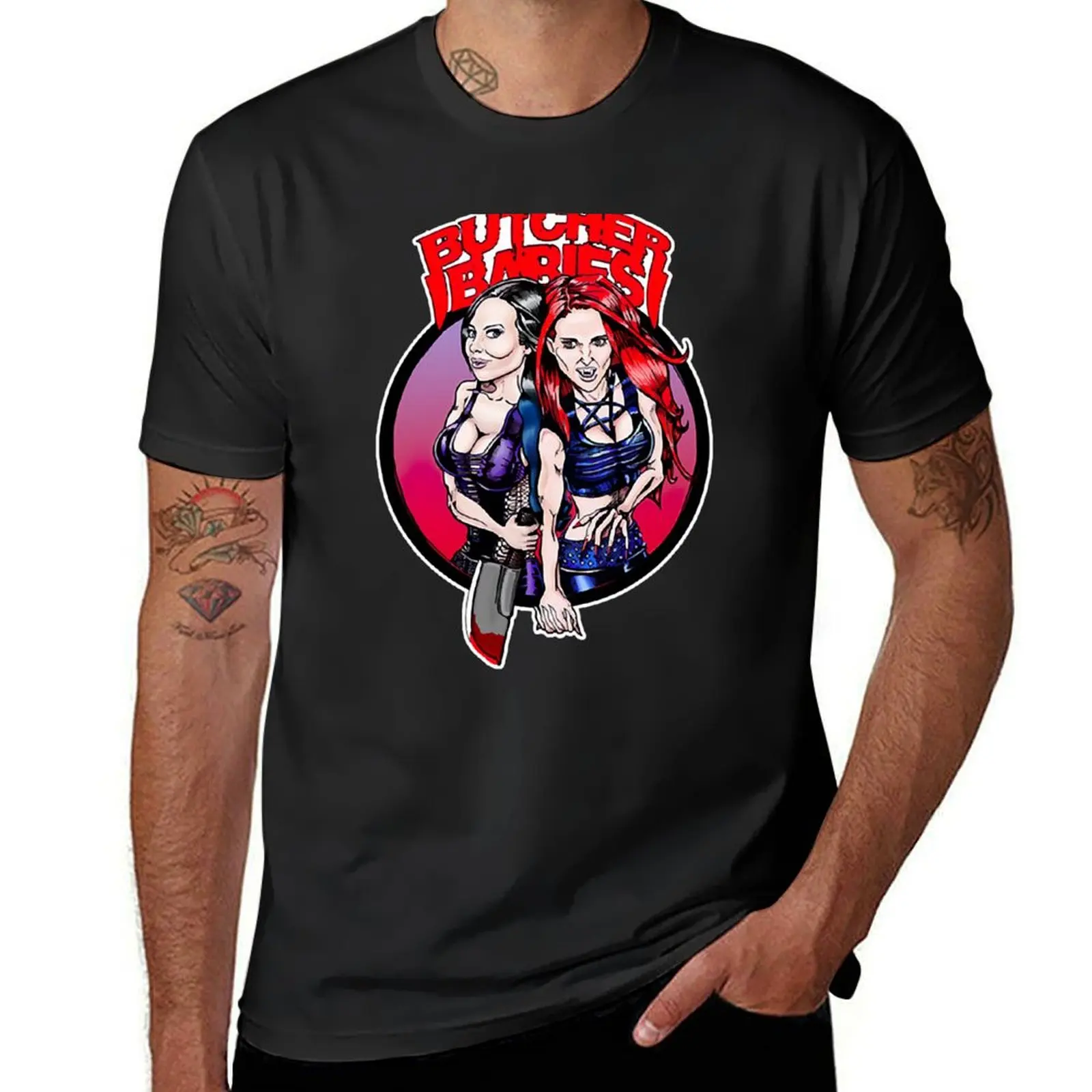 butcher babies T-Shirt kawaii clothes new edition mens cotton t shirts