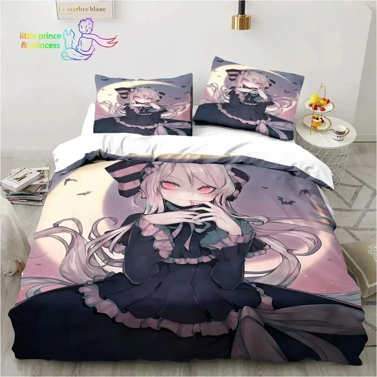 

Albedo Overload Bedding Set Boys Girls Twin Queen Size Duvet Cover Pillowcase Bed Boys Adult Fashion Home Textileextile