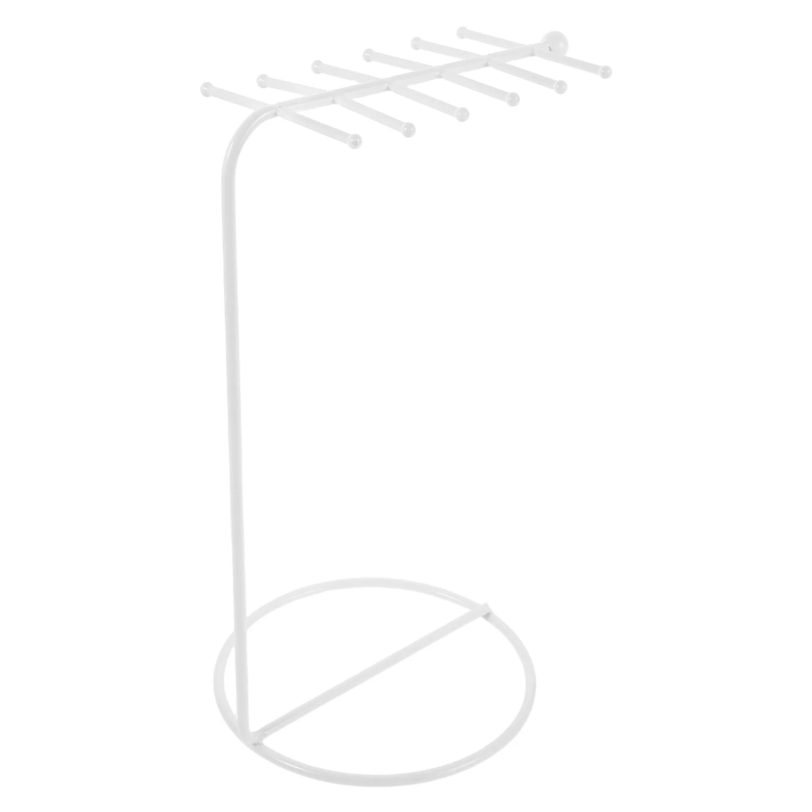 Metal Jewelry Display Rack Iron Art Hanging Organizer Stand Necklace Holder Keychain Bracelet Display for Store