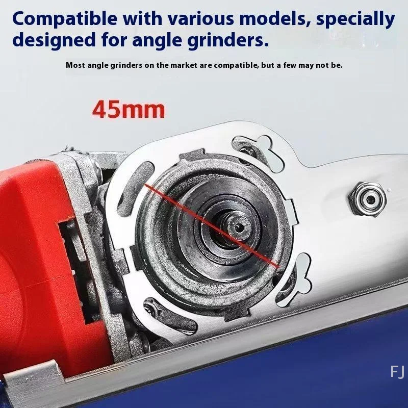 [YU]45° Angle Tile Chamfering Tool Angle Grinder Stand Tile Chamfer Cutting Tile Edge Smoother For Cutting Tile Ceramic Stone