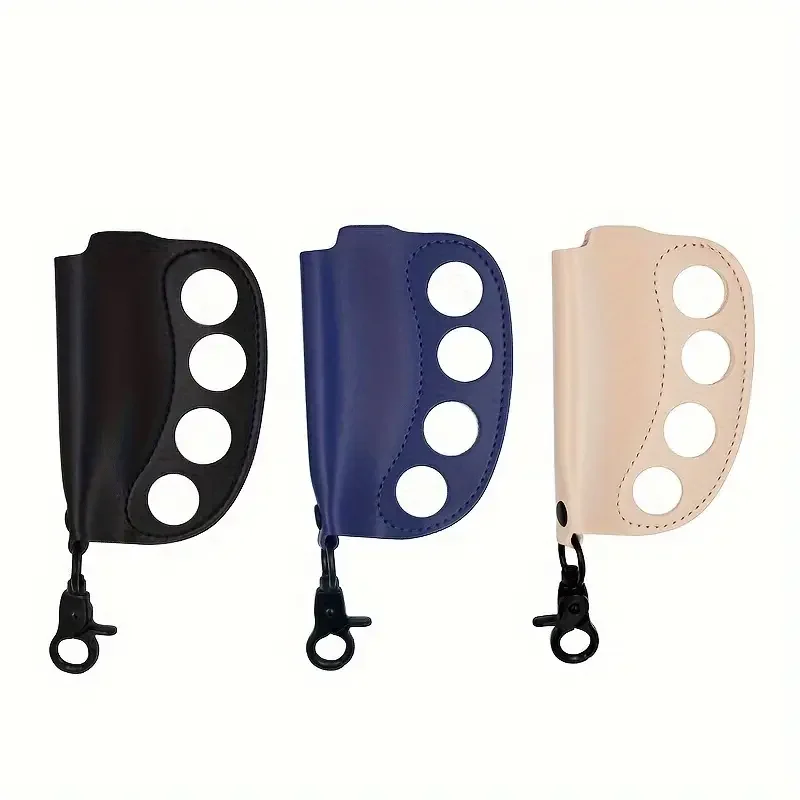 1 pezzo, custodia per accendino premium, custodia protettiva per accendino portatile, custodia per accendino riutilizzabile per accendini regolari - con portachiavi Si