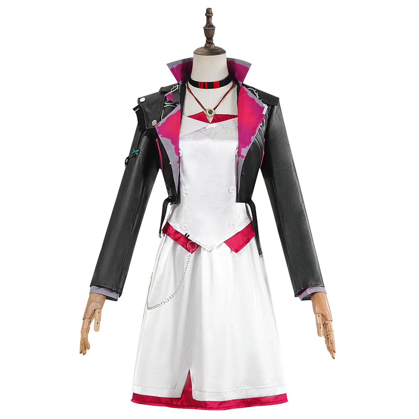 Jinx Cosplay Collab Serie: Spiel LOL Arcane S2 Powder Jinx Cosplay Kostüm AU Party Tanzkleid Halloween Kostüm Coscos