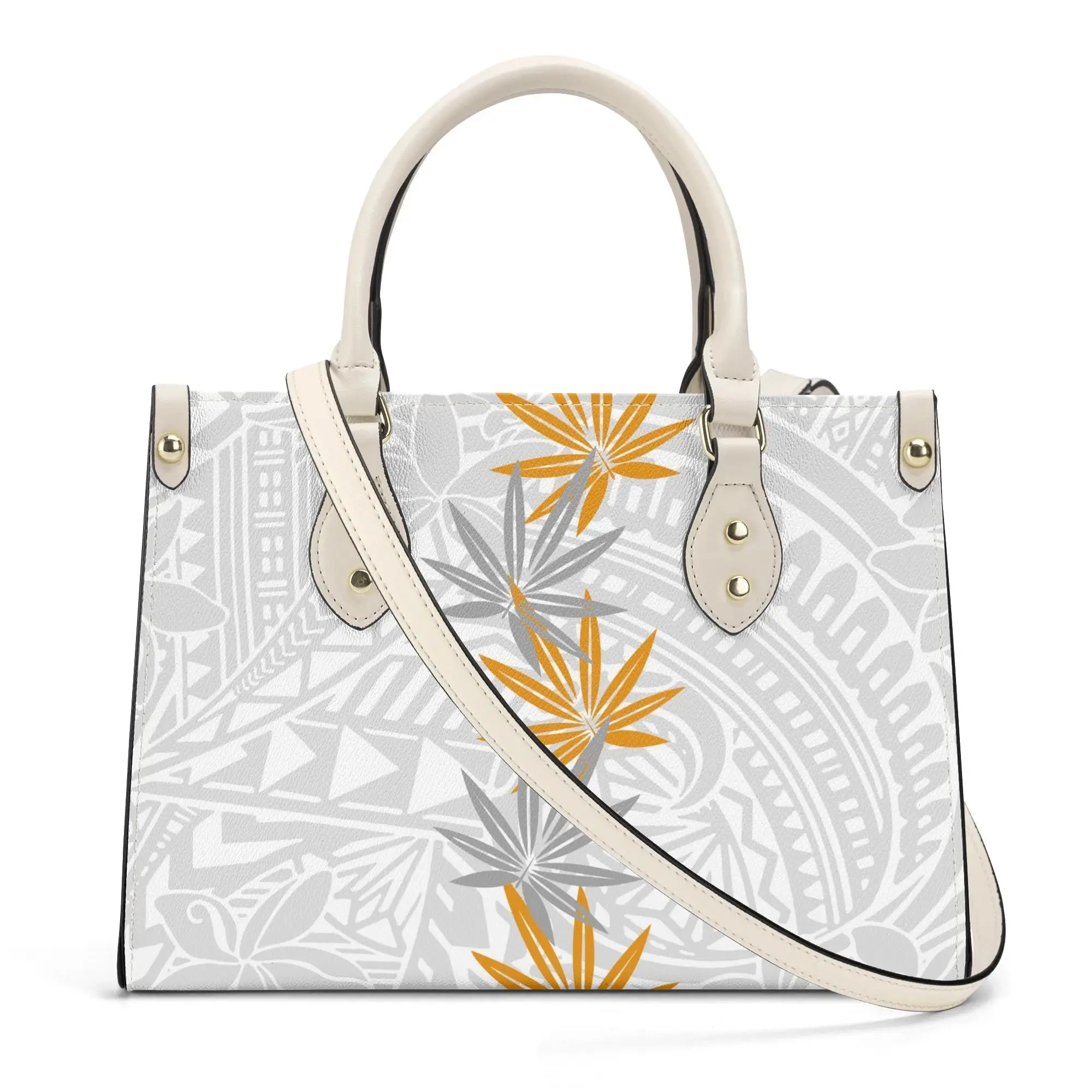 

Hawaiian Bag, Classic Polynesian Bag, Fashionable And Casual, Custom-Printed Large-Capacity Women'S Bag, Exquisite Shopping Bag