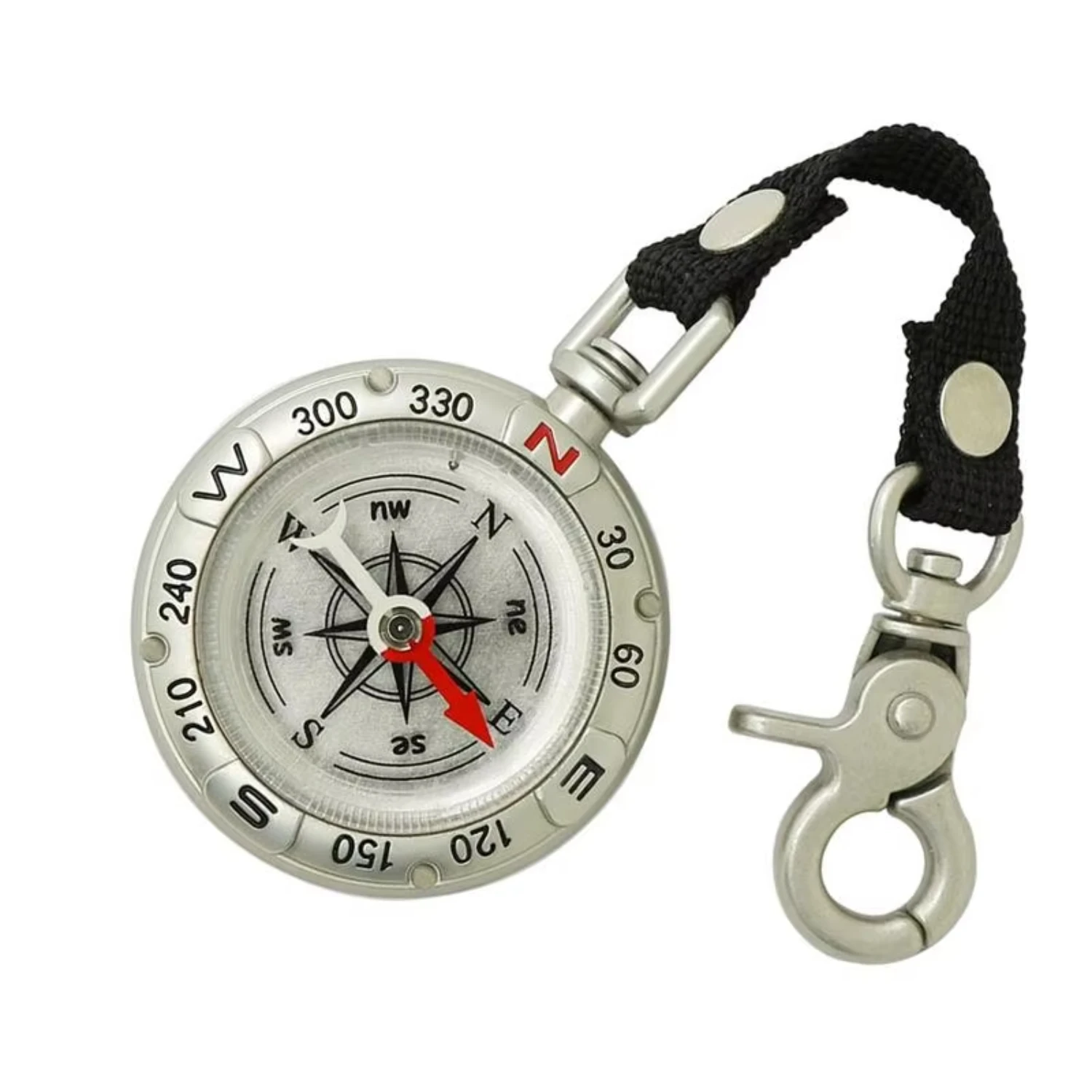 Compass Keychain Pocket Survival Compass Small Outdoor Hiking Compass Camping Compass  Backpacking Portable Retro Compass Compas