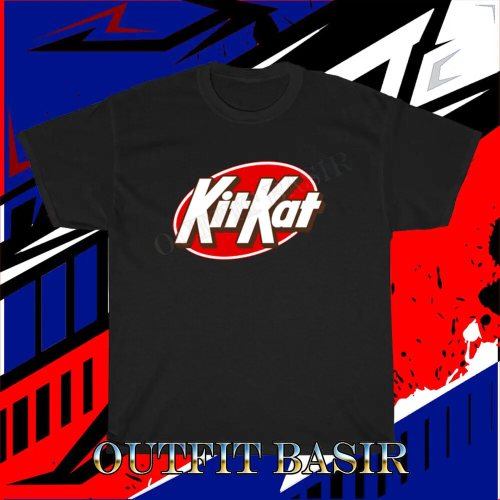 New Kit Kat Chocolate bar Logo T- Shirt Funny Size S - 5XL