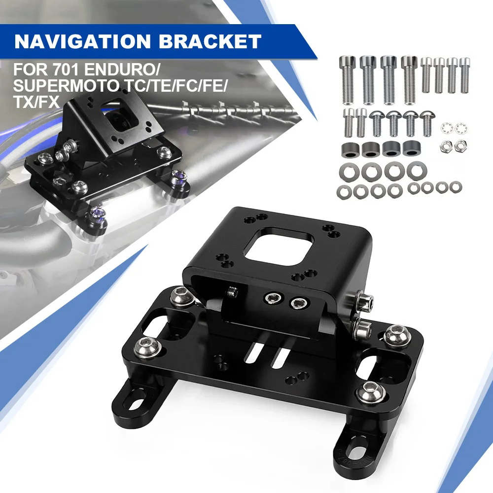 

For Husqvarna 701Enduro/Supermoto TC/TE/FC/FE/TX/FX 125-501 901 Norden 2014-2025 Phone Holder Stand GPS Navigation Plate Bracket