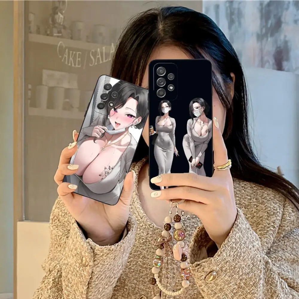 

Чехол для мобильного телефона в стиле Dongtan для Samsung Galaxy A56 55 54 53 52 51 36 35 34 23 16 15 5G Цветной чехол Роскошный чехол Pretty