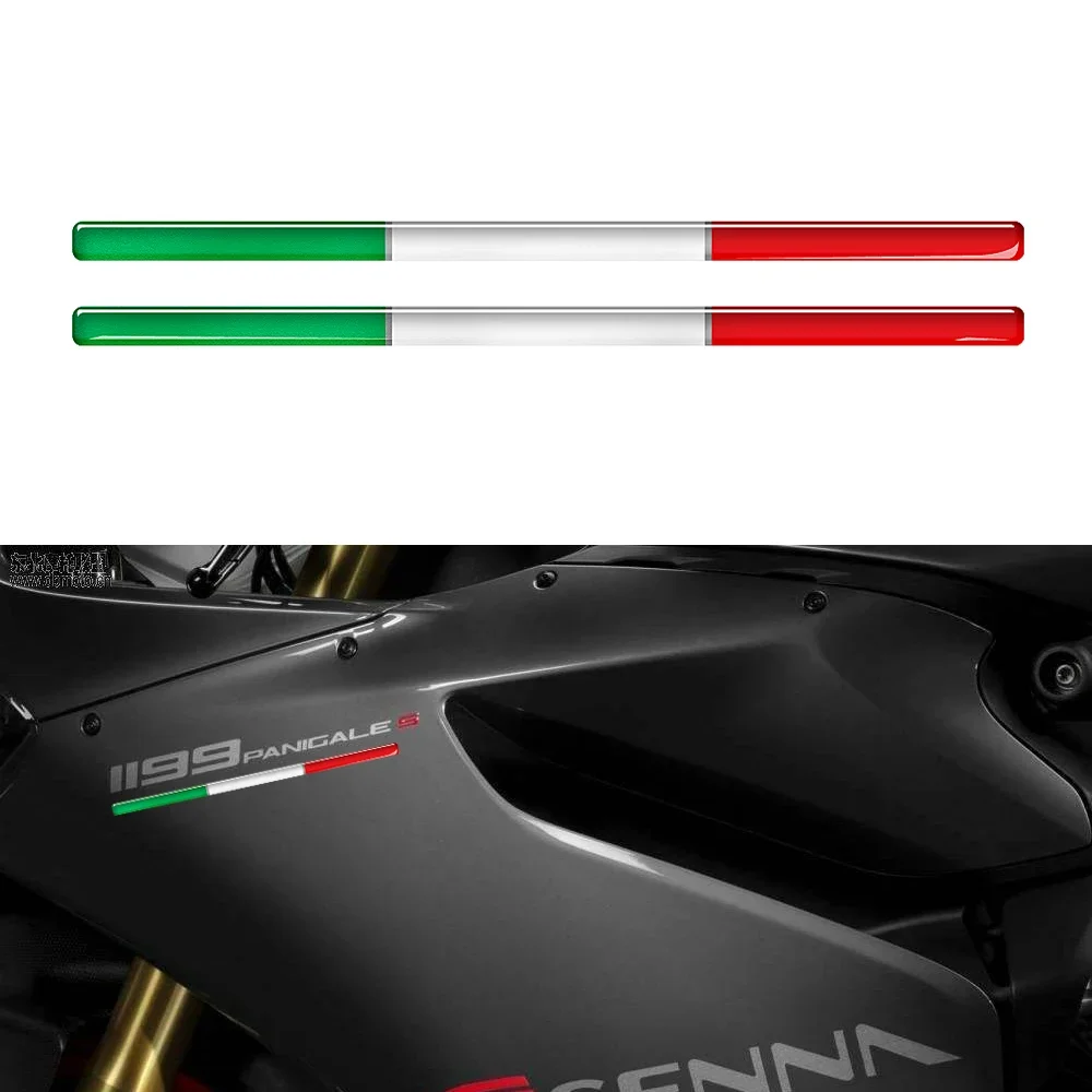 For Motorbike Car AVT Bike Decals 3D Motorcycle Tank Decals Italy Sticker