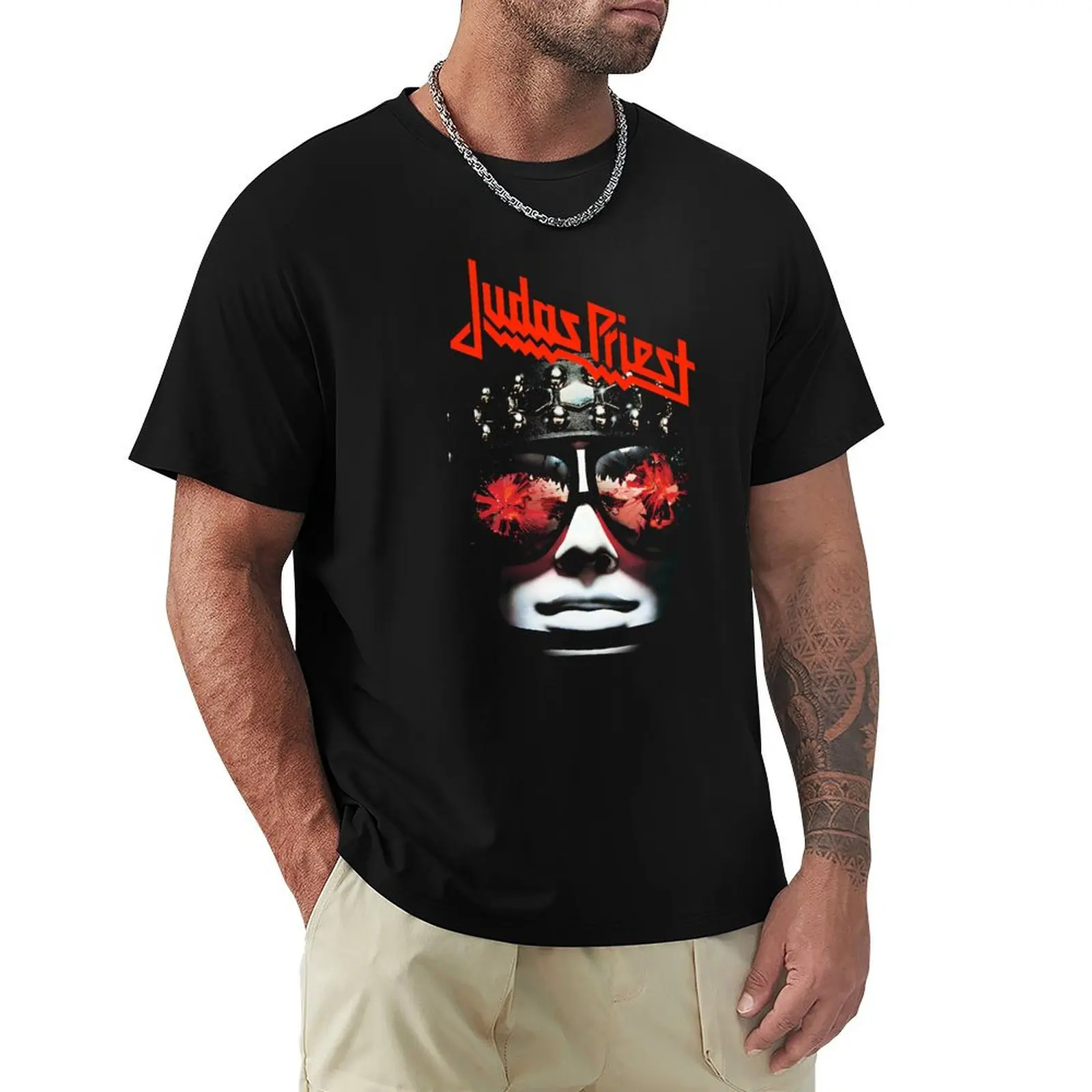 

heavy metal pries T-Shirt tshirts personalised funny meme t-shirts mens graphic t-shirts