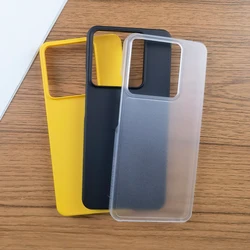 Simple Ultra-thin Matte Hard Phone Case For Xiaomi Redmi Note 13 Note13 Pro Plus 5G Anti-fingerprint PC Back Case Cover