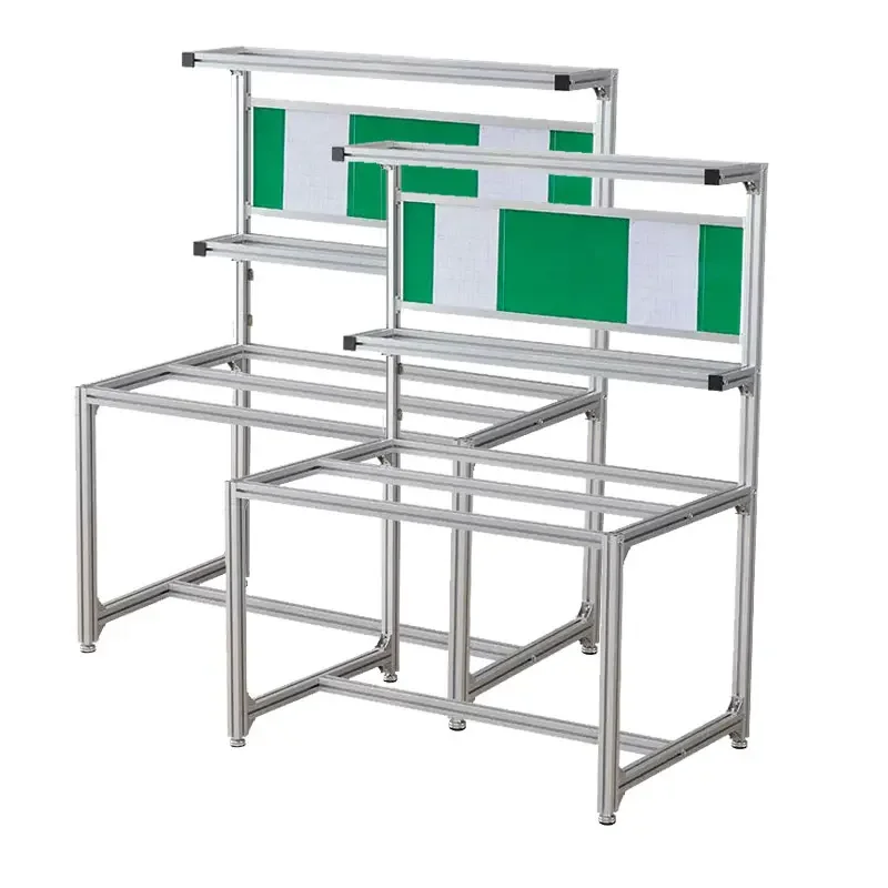 High-quality anti-static aluminum alloy workbench Multifunctional industrial workbench Production line workstation