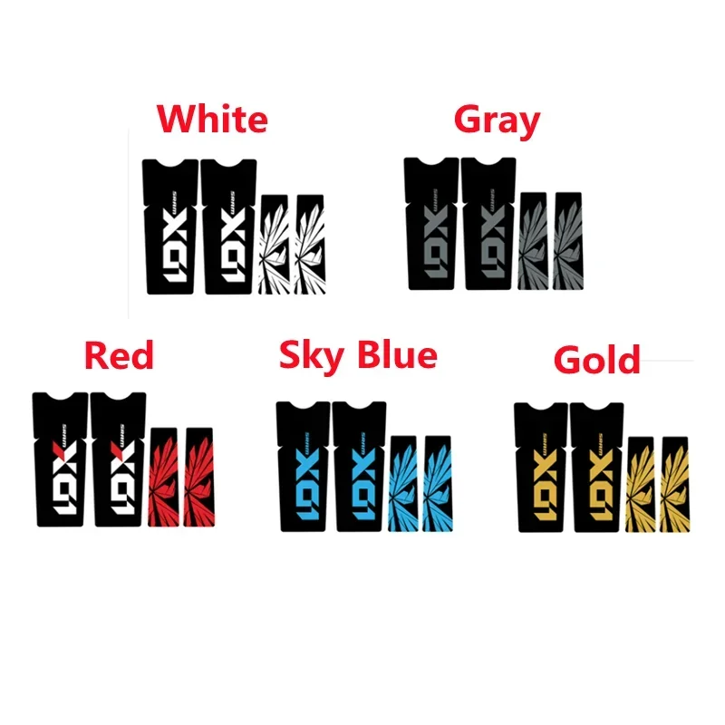 MTB Road Bike Crank Stickers for 2022 X01 Vinyl Waterproof Antifade Mountain Bicycle Cycling Racing Dirt Decals