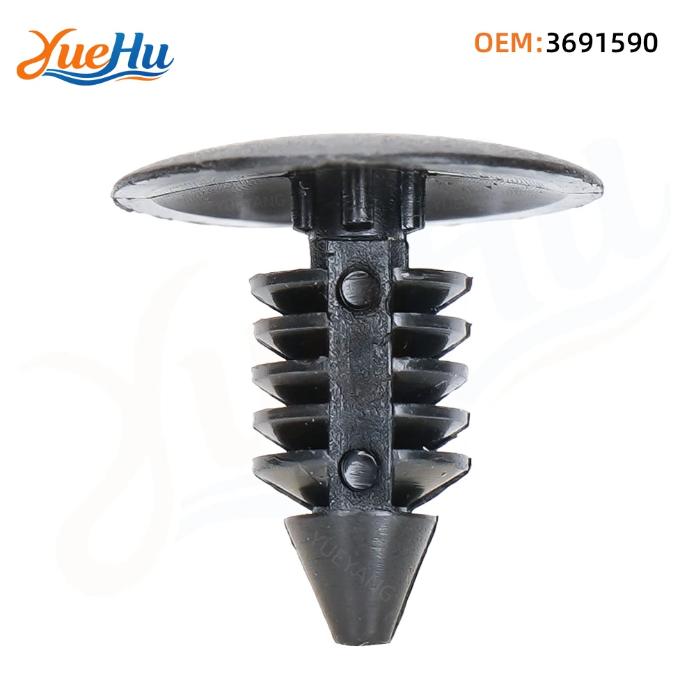 YUEHU 7518C0 Front Wheel Mudguard Fasteners Bumper Shield Retainer Trim Panel for CITROEN C5 Peugeot GM Ford Auto Accessory
