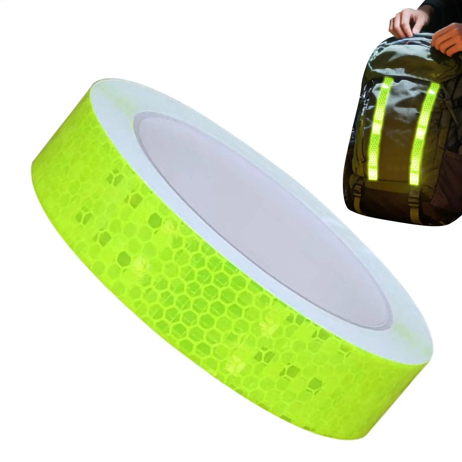 5m Reflector Tape High Conspicuity Strong Adhesive Strips Reflective Stickers Safety Outdoor Waterproof Night Warning Tape
