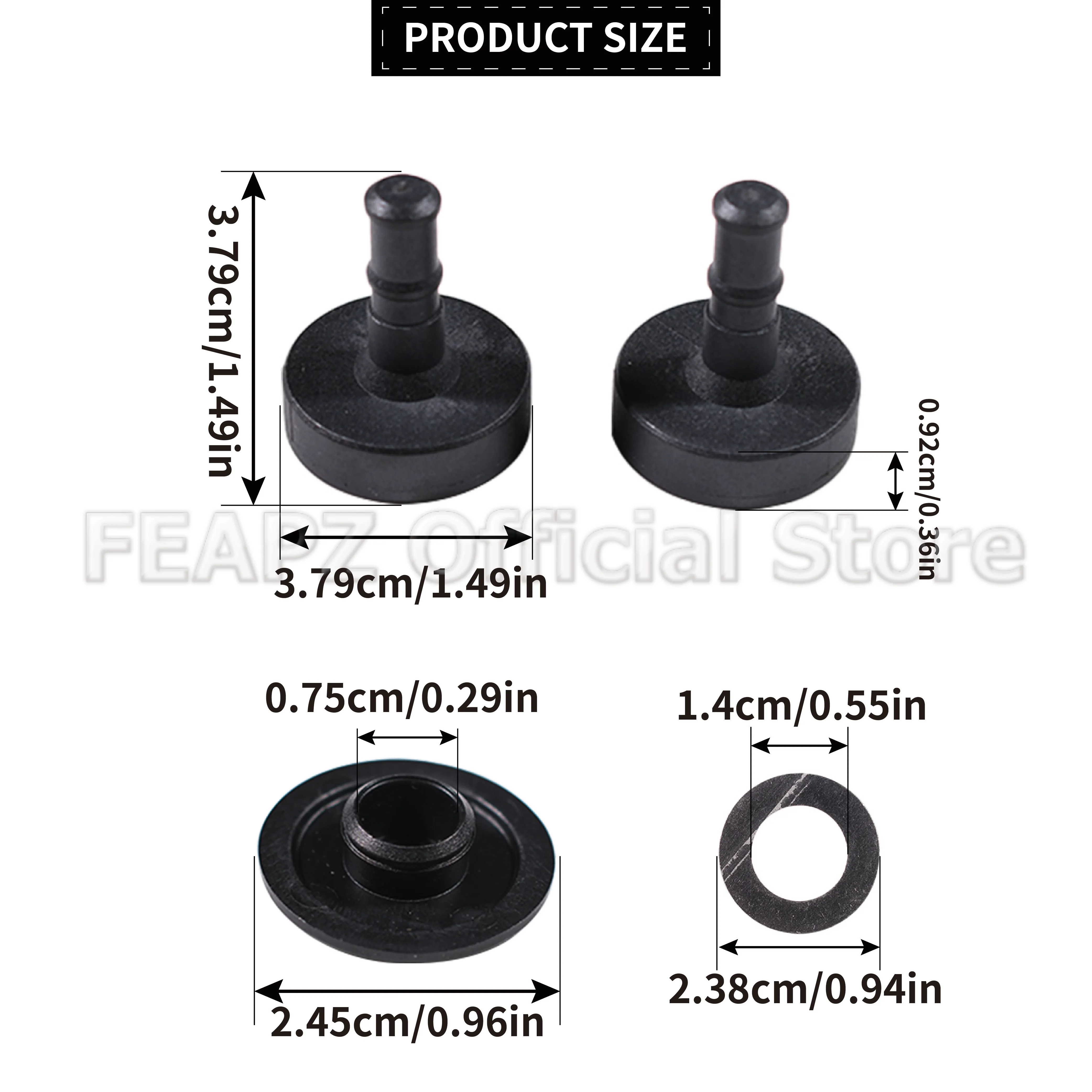1220755 691418 Compatible With AL-KO AKS 2000 2004 3004 3504 AKS3004 AKS3504 Friction Pad Set kits 287763 Caravan Stabiliser