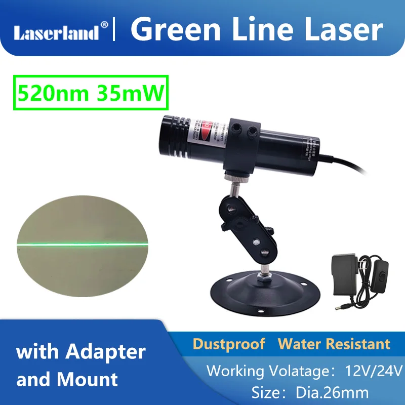 Variant: 26mm Green 35mW AM