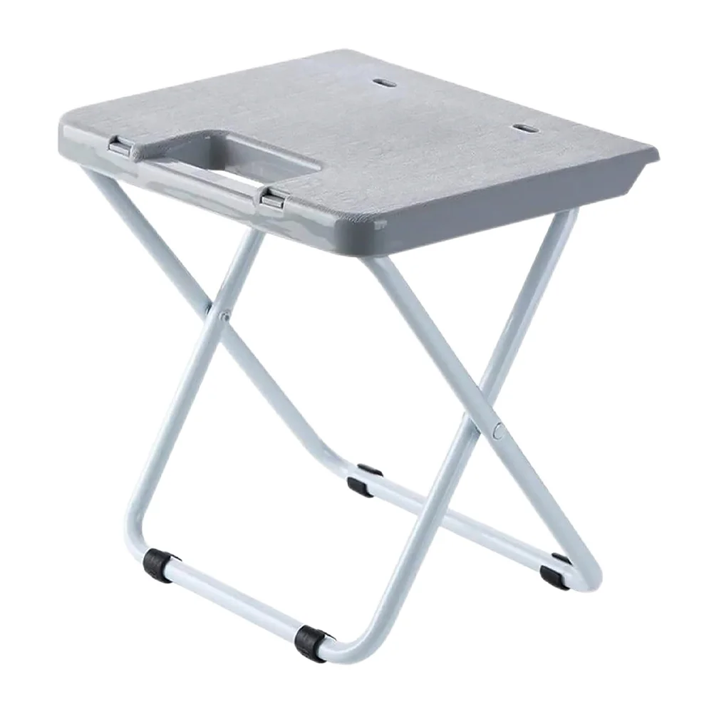 

Portable Folding Stool Lightweight Durable Camping Fishing Bench Anti-Slip Foldable Garden Chair For Outdoor Balcony Home Use
