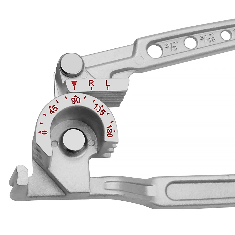 3 In 1 Copper Tubing Bender Hand Tool Combination Tube Bender 90° 180° Tube Bending Machine 6mm8mm10mm 1/4 ″ 5/16 ″ 3/8 ″