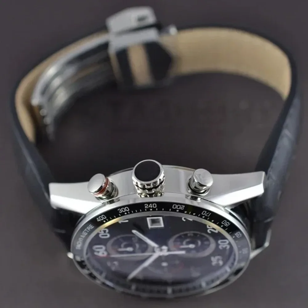 2025vipLuxury Herren Automatik-Mechanische Uhr Edelstahl Mode Schwarz Blau Grün Kalender Geschäftsuhren für Männer